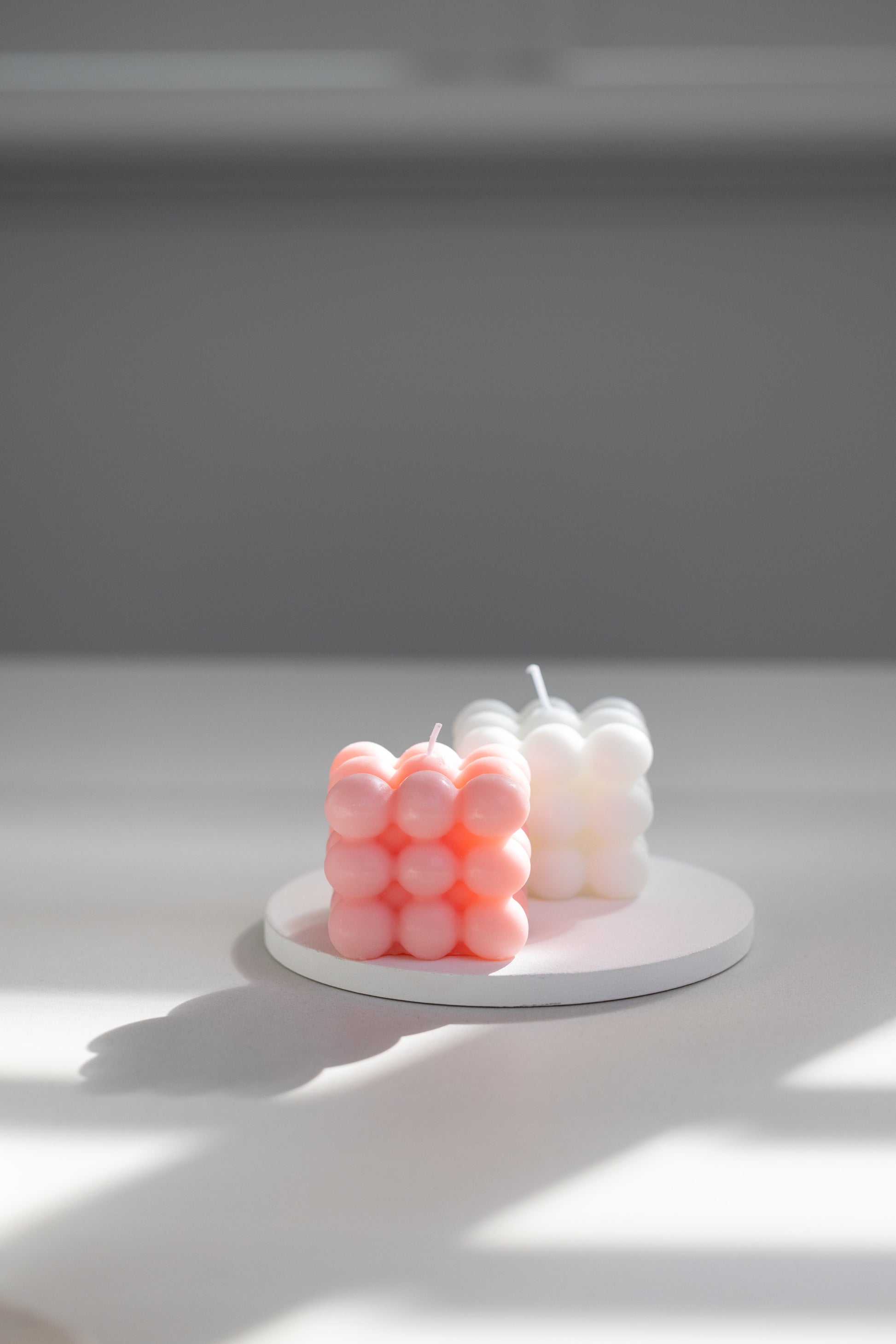 Bubble Candle Pink