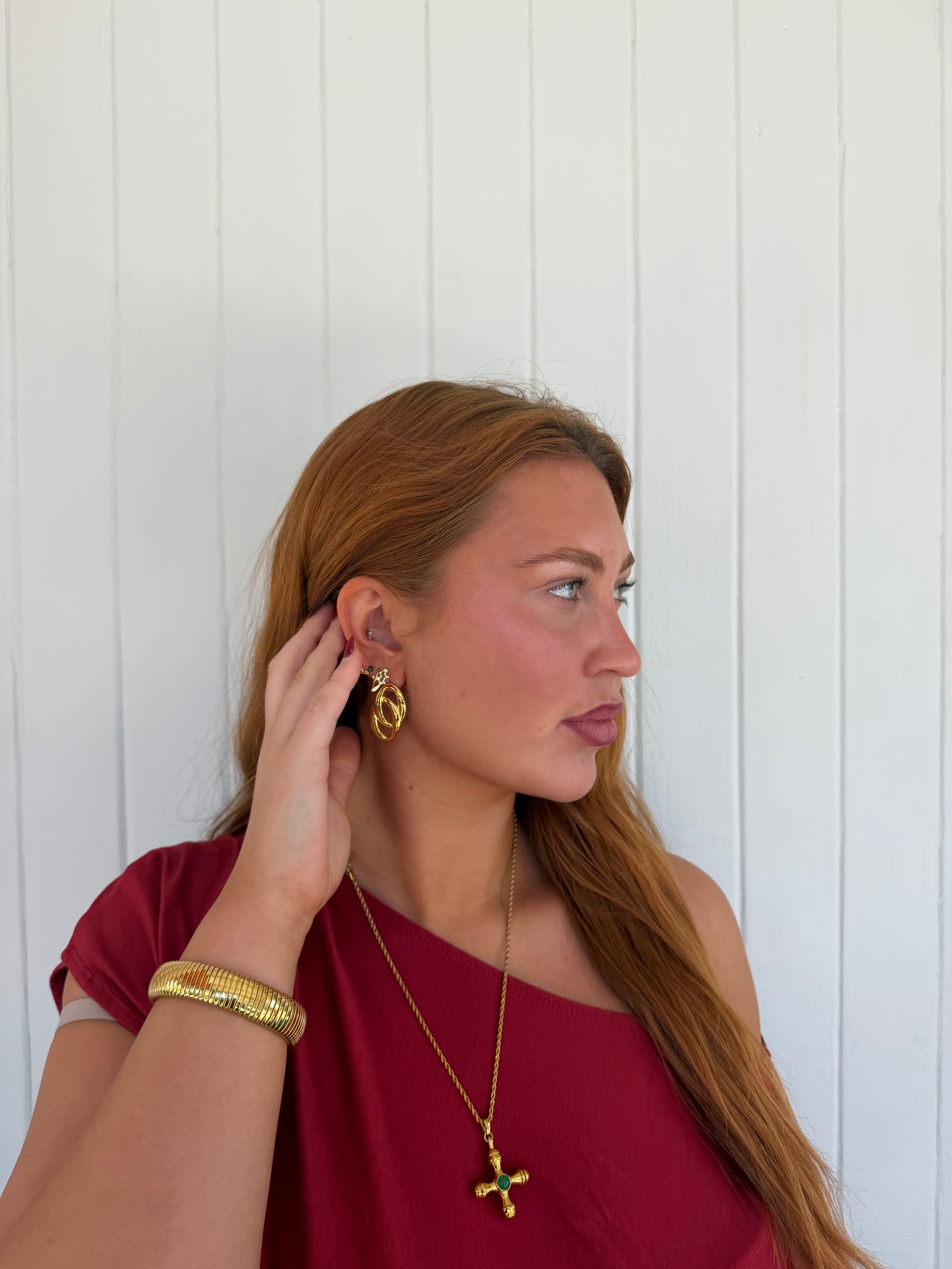 Ember Cuff 16mm Gold