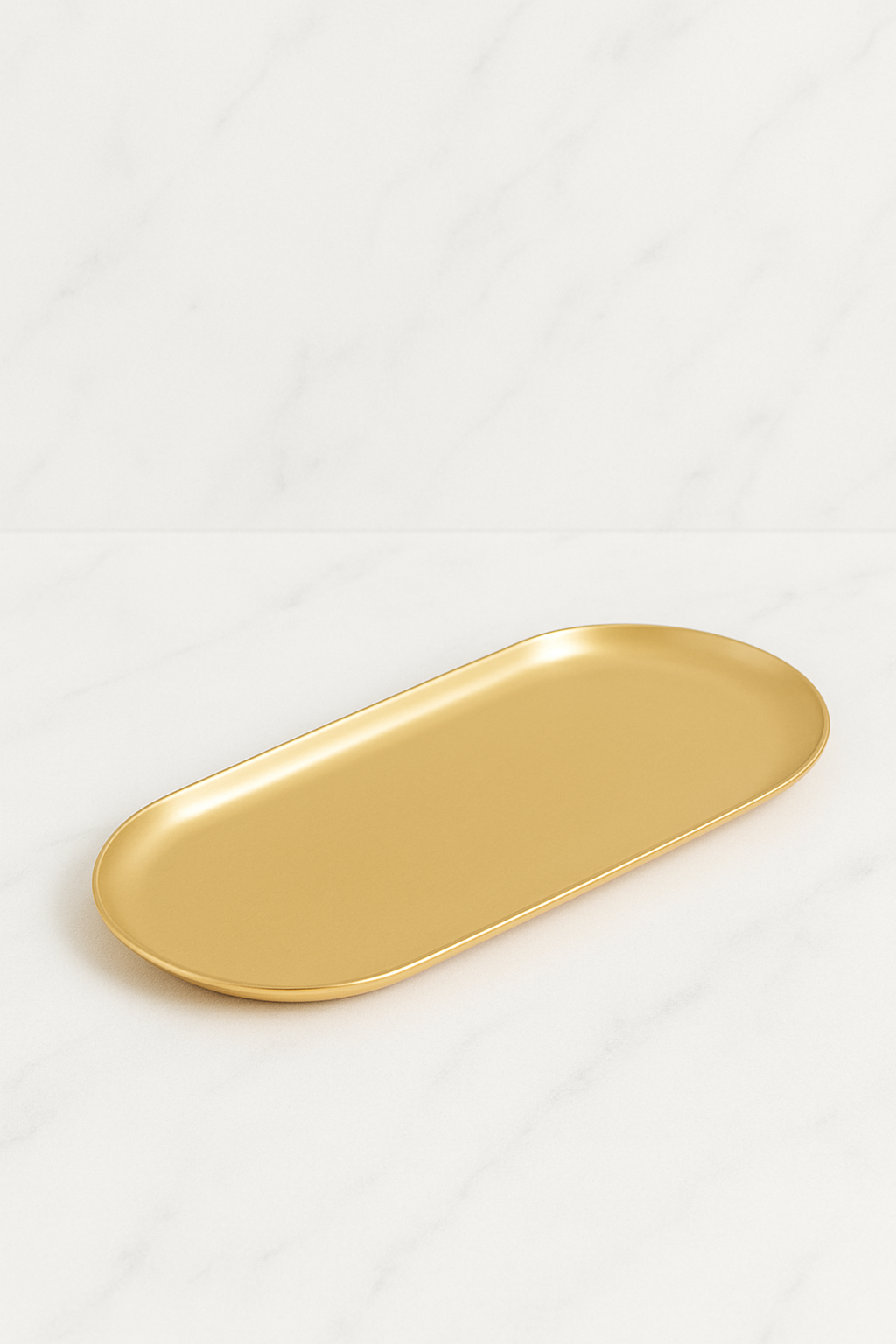 Gold Candle Tray