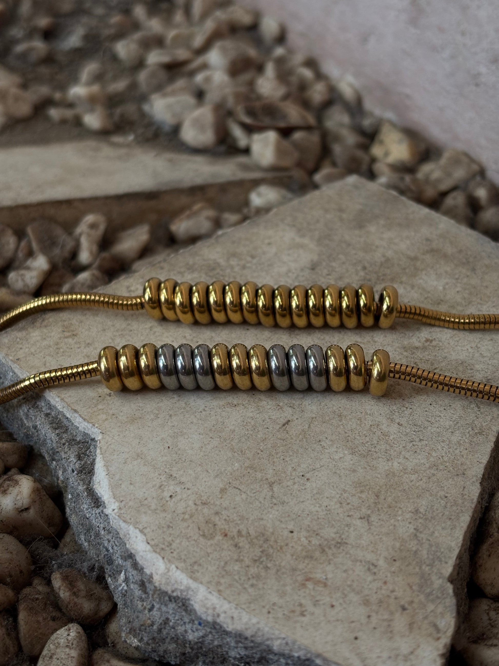 Both EverLuxe Eterna bracelets. Waterproof and tarnish resistant