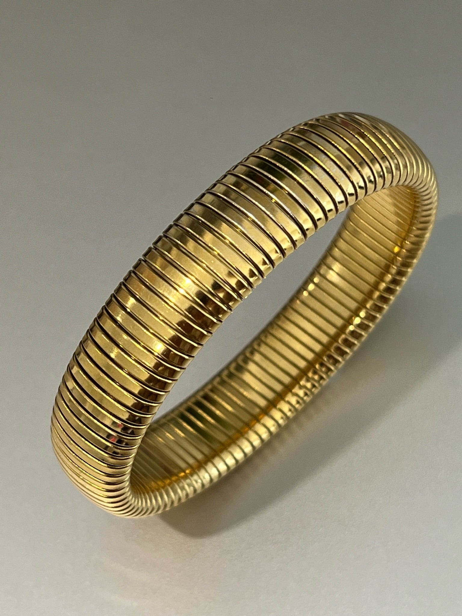 Gold EverLuxe cuff waterproof hypoallergenic tarnish resistant 