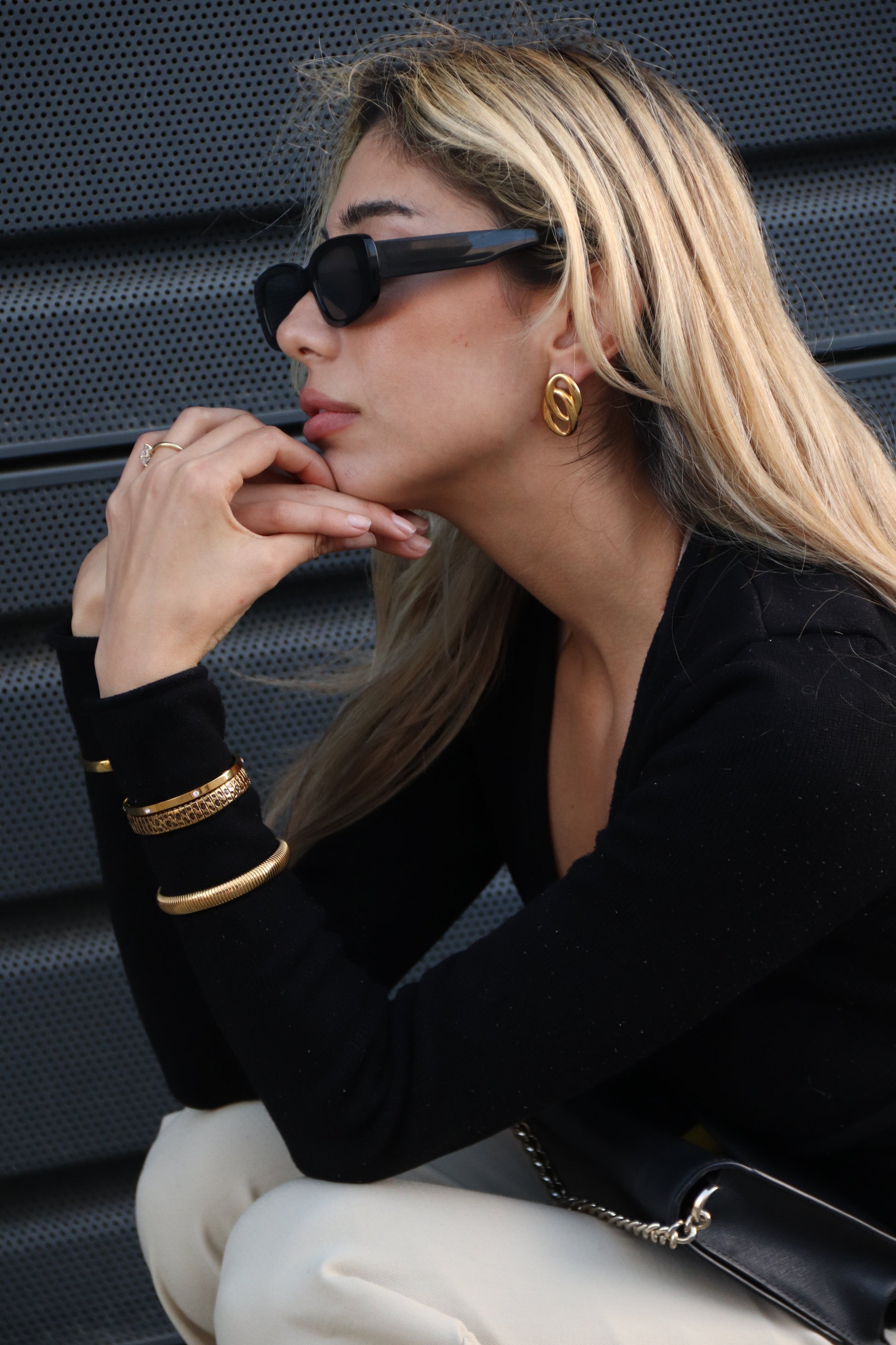 Ember Cuff Gold 10mm