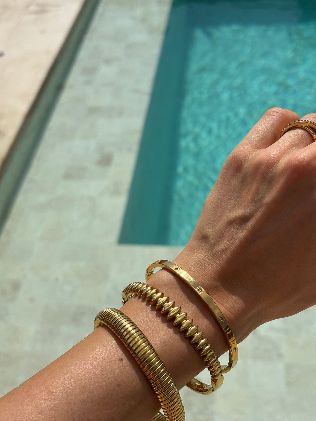 Ember Cuff Gold 10mm