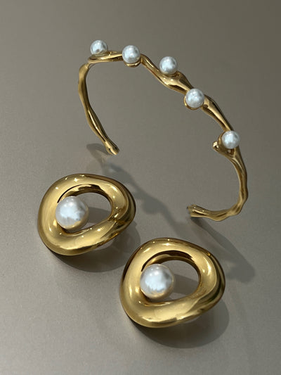 EverLuxe best selling duo. Gold waterproof pieces.
